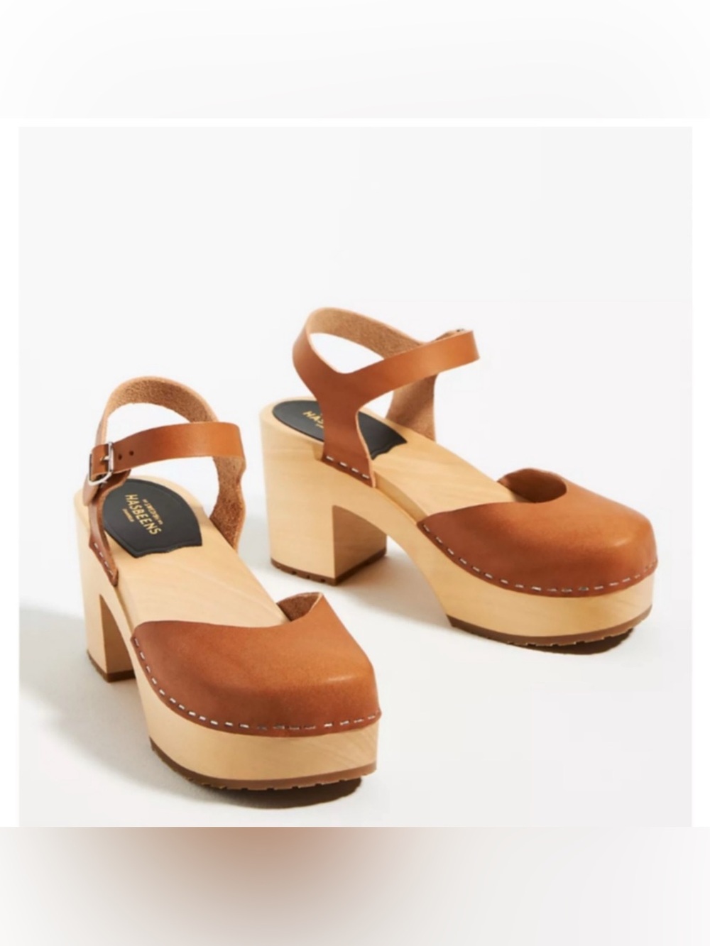 Swedish Hasbeens Krillan Clogs
Size 10